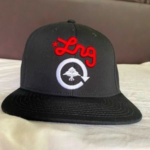 LRG Black SnapBack Cap